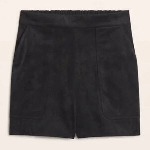 Wilfred Bossier faux suede high rise shorts Size XXS Black